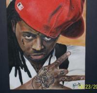 Portraits - Lil Wayne - Pastel And Chalks